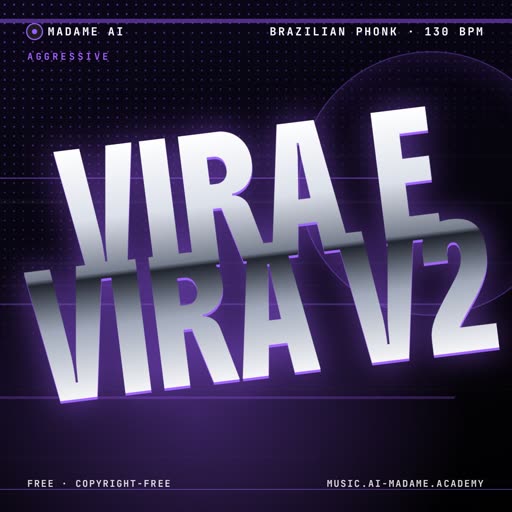 Vira e Vira V2 — free brazilian phonk music cover