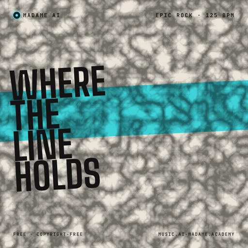 Where the Line Holds — free epic rock music cover